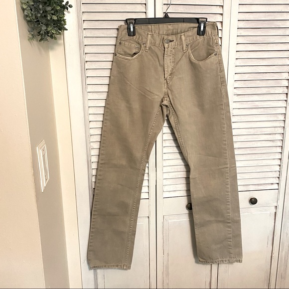 Levis 54 Tan Khaki Pants Jeans 29x32 